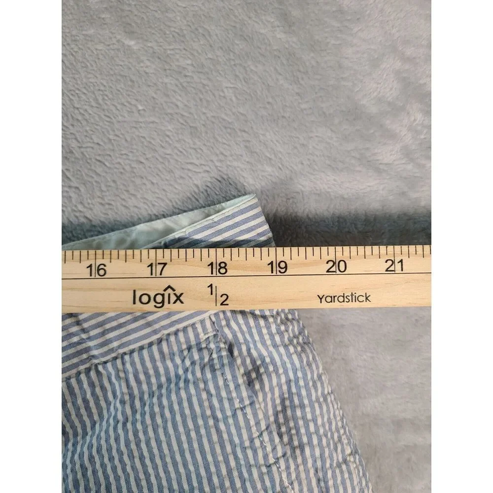 Polo Ralph Lauren‎ Shorts Mens 40 Seersucker Chino Striped Vintage Golf Casual